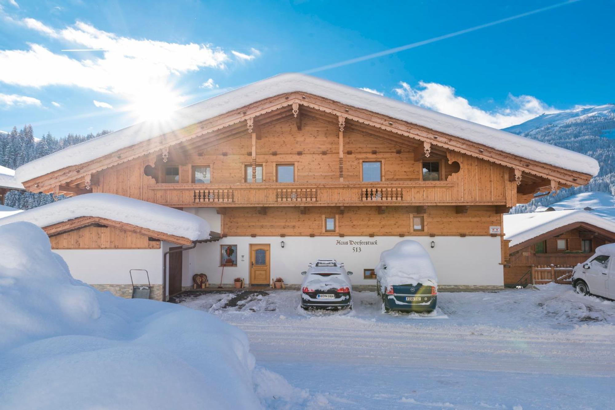 Ferienwohnung Haus Dorferstuck Alpbach Exterior foto