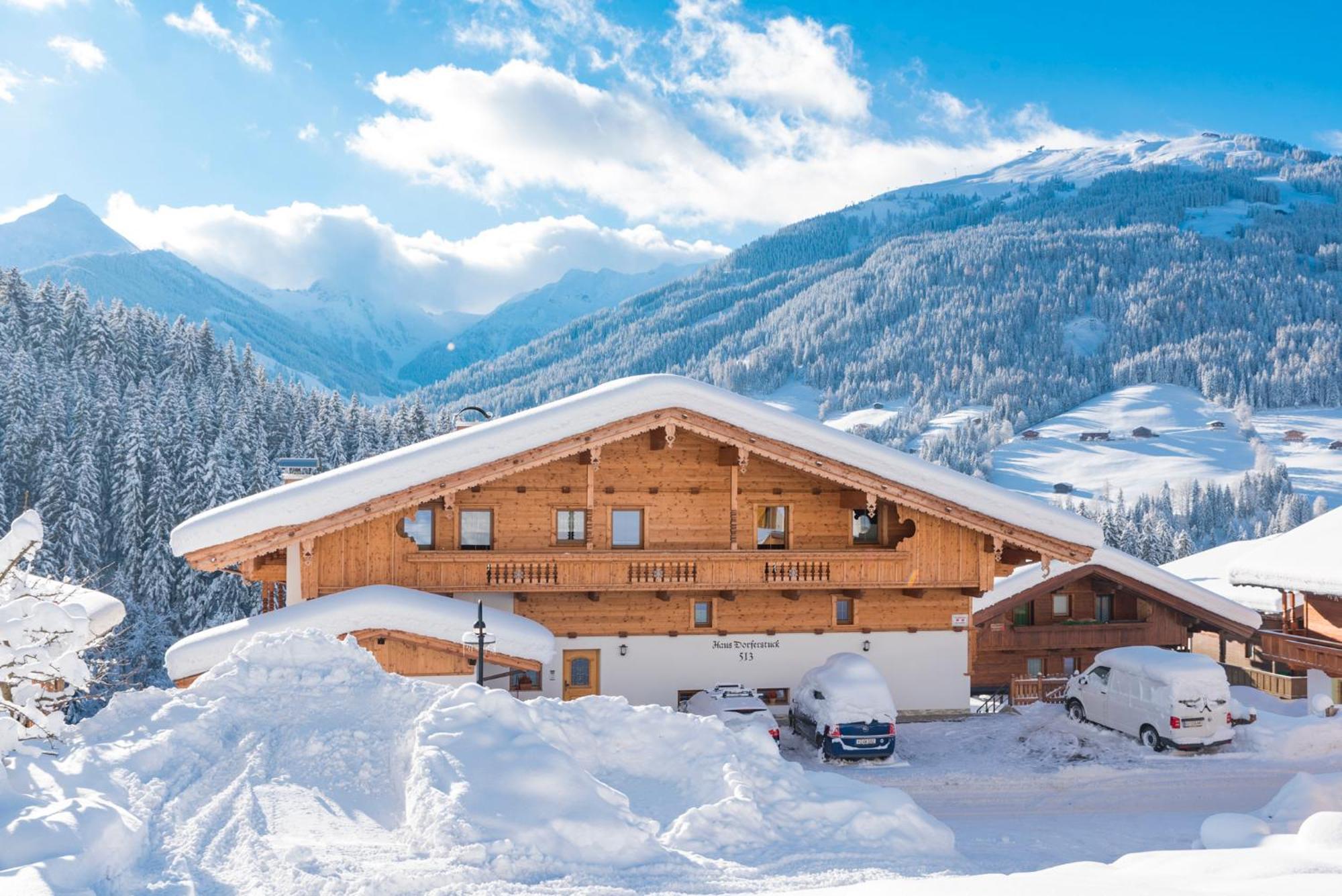 Ferienwohnung Haus Dorferstuck Alpbach Exterior foto